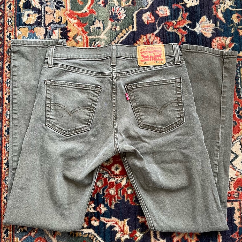 Men’s Taupe Levi’s 511 Jeans 31x34
